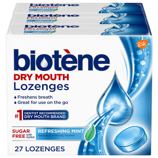 BIOTENE LOZENGES 27 PACK OF 3