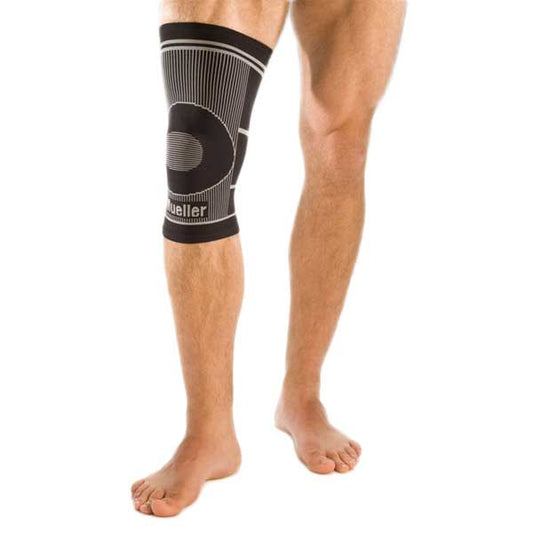 KNEE BRACE SUPPORT 4 WAY STRETCH BLK SM/MD