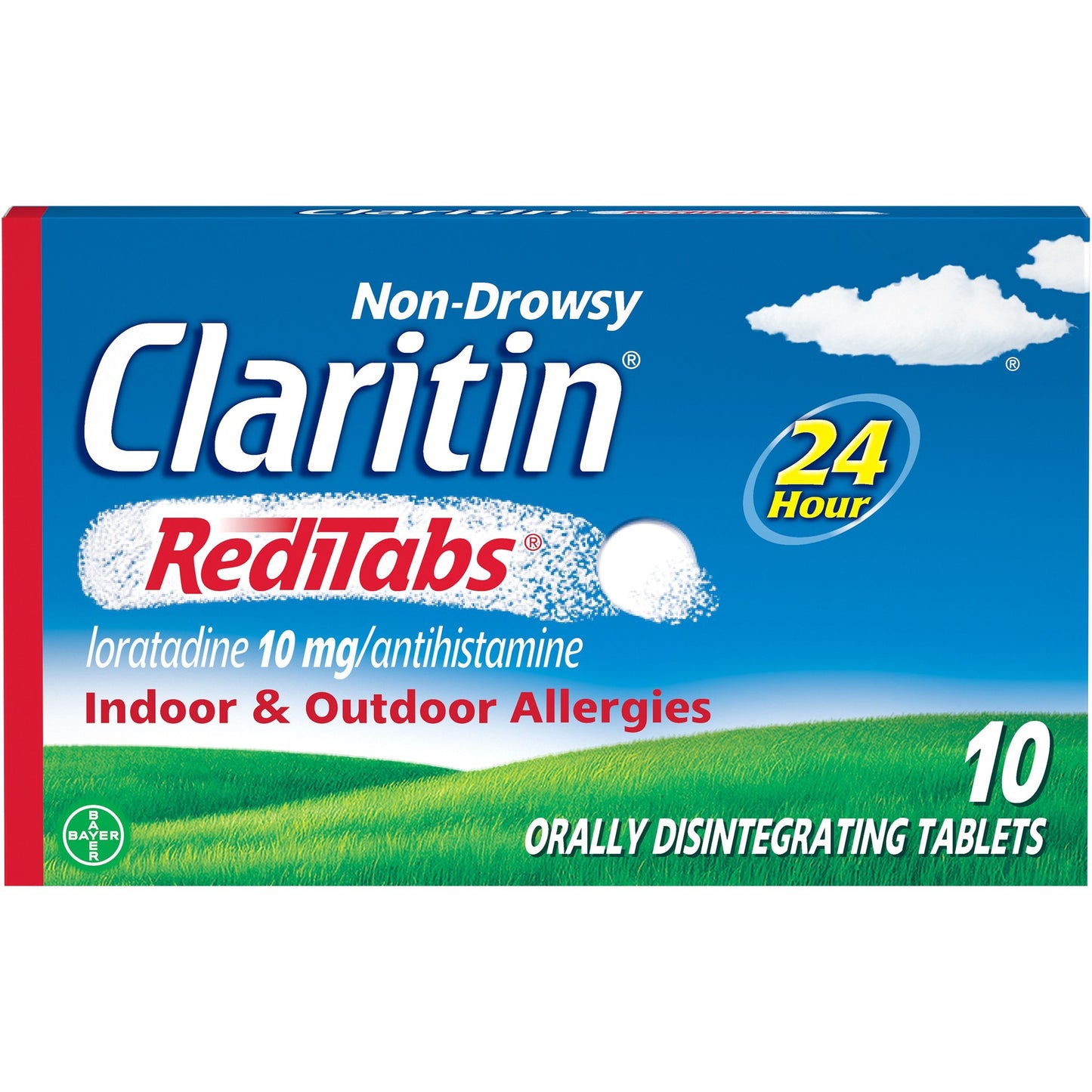 CLARITIN ALLERGY 24 HR REDITAB 10