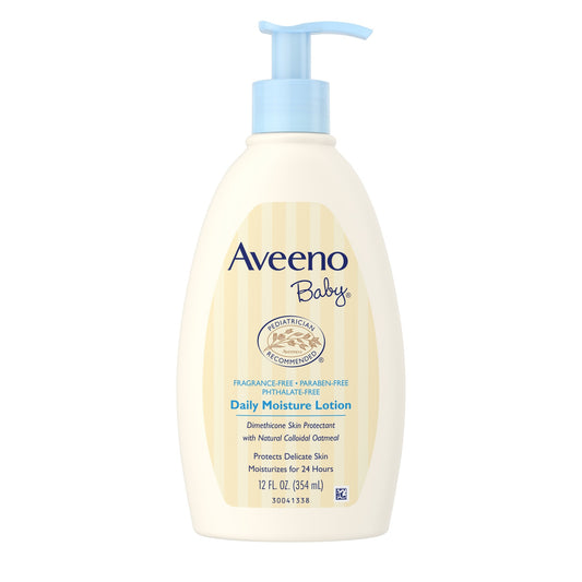 AVEENO BABY DAILY MOISTURIZING LOTION 12 OZ