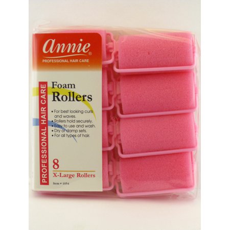 ANNIE FOAM ROLLERS PINK XLARGE 8 #1054