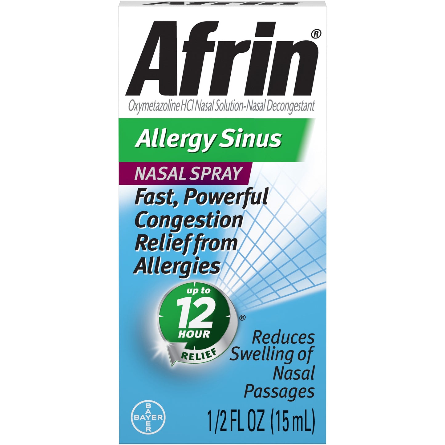 AFRIN NASAL ALLERGY SPRAY SINUS 15 ML