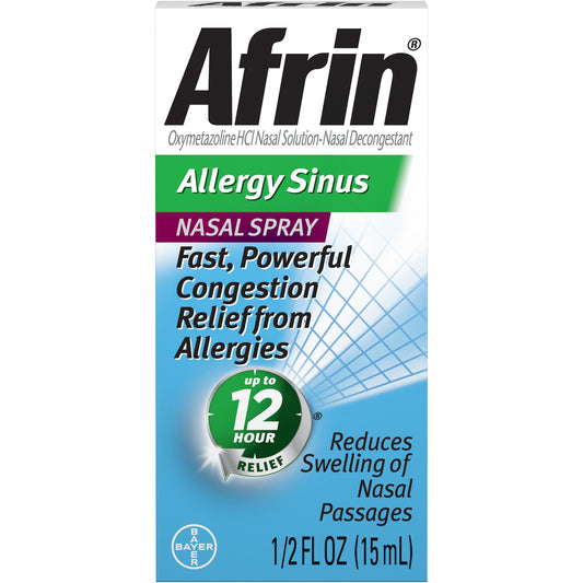 AFRIN NASAL ALLERGY SPRAY SINUS 15 ML