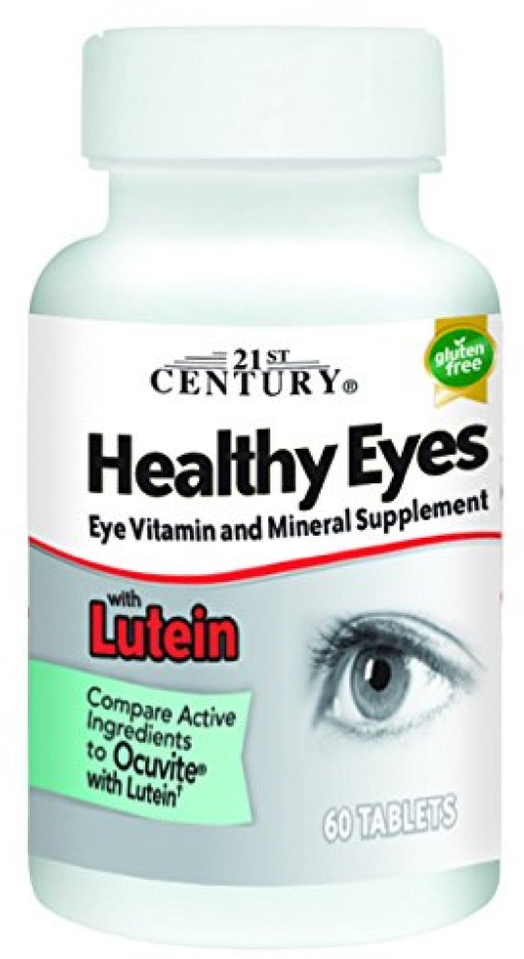 21ST CENTURY HEALTHY EYES W/LUTEIN TAB 60
