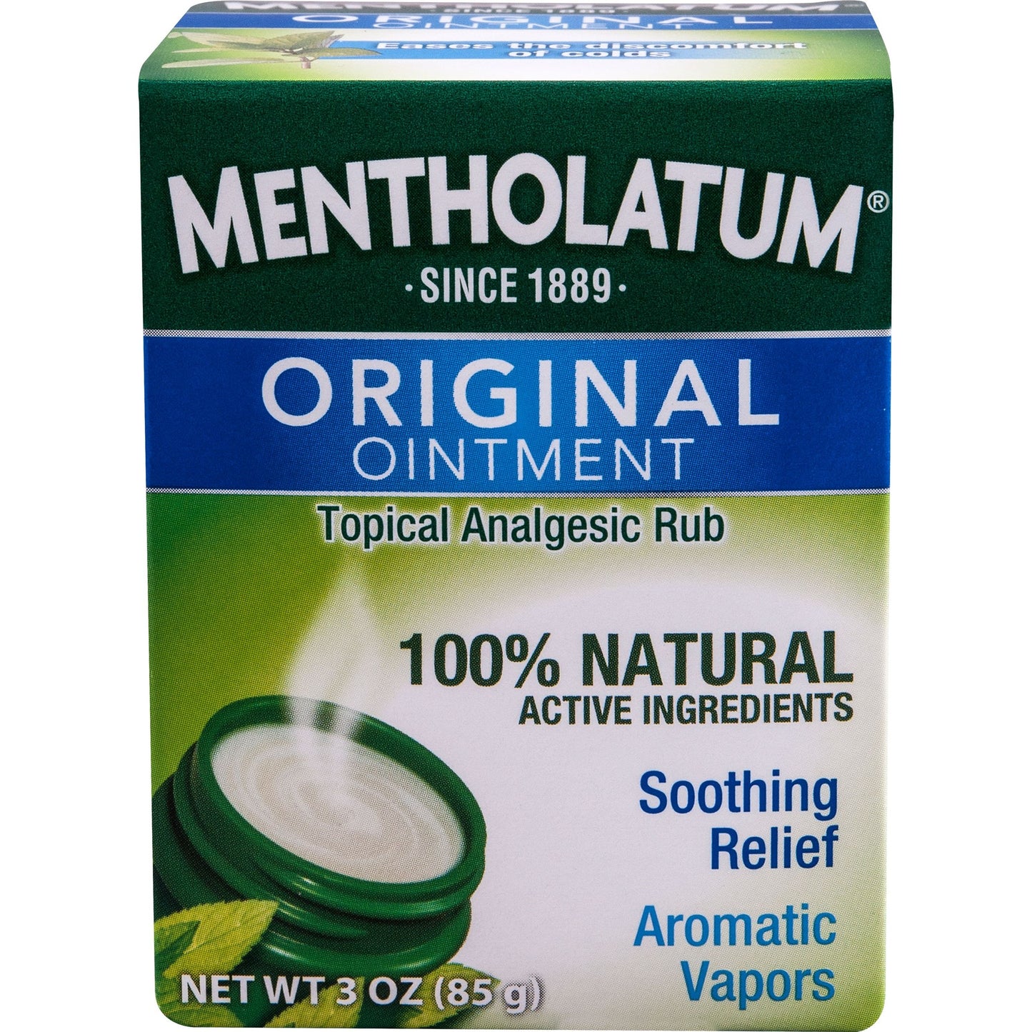 MENTHOLATUM OINTMENT JAR REGULAR 3 OZ