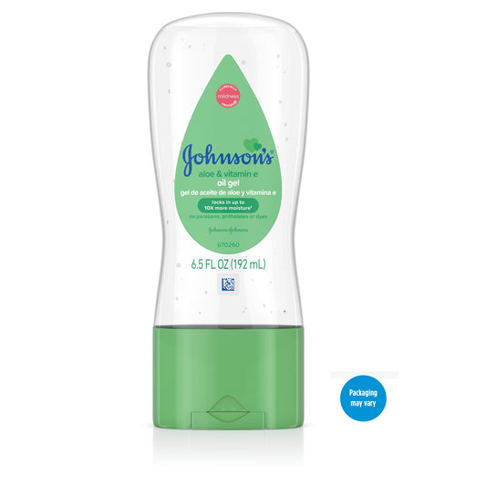 J&J BABY OIL GEL 6.5 OZ