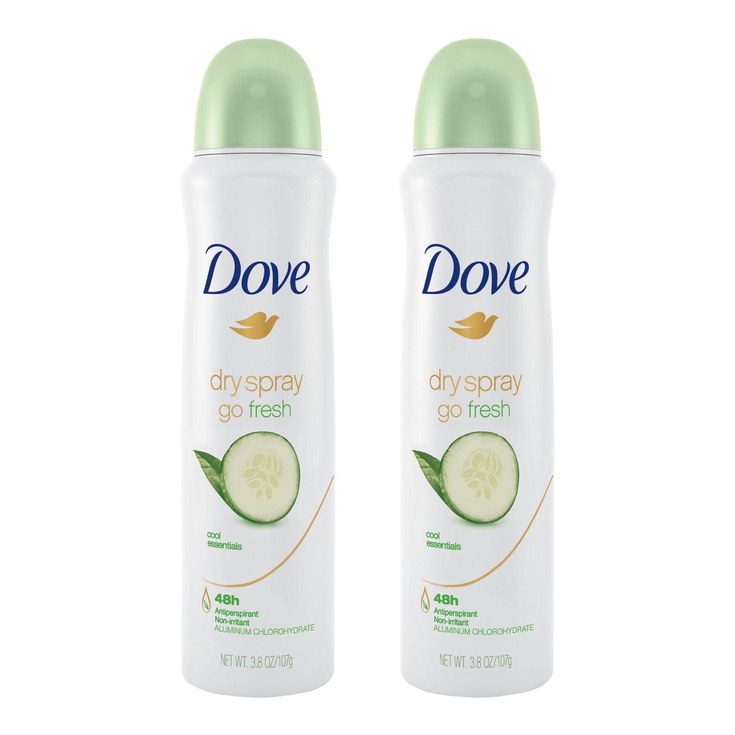DOVE DRY SPRAY A/P DEO COOL ESSENTIALS 3.8 OZ