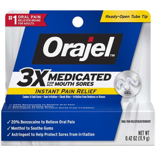 ORAJEL MOUTH-AID GEL 0.42 OZ