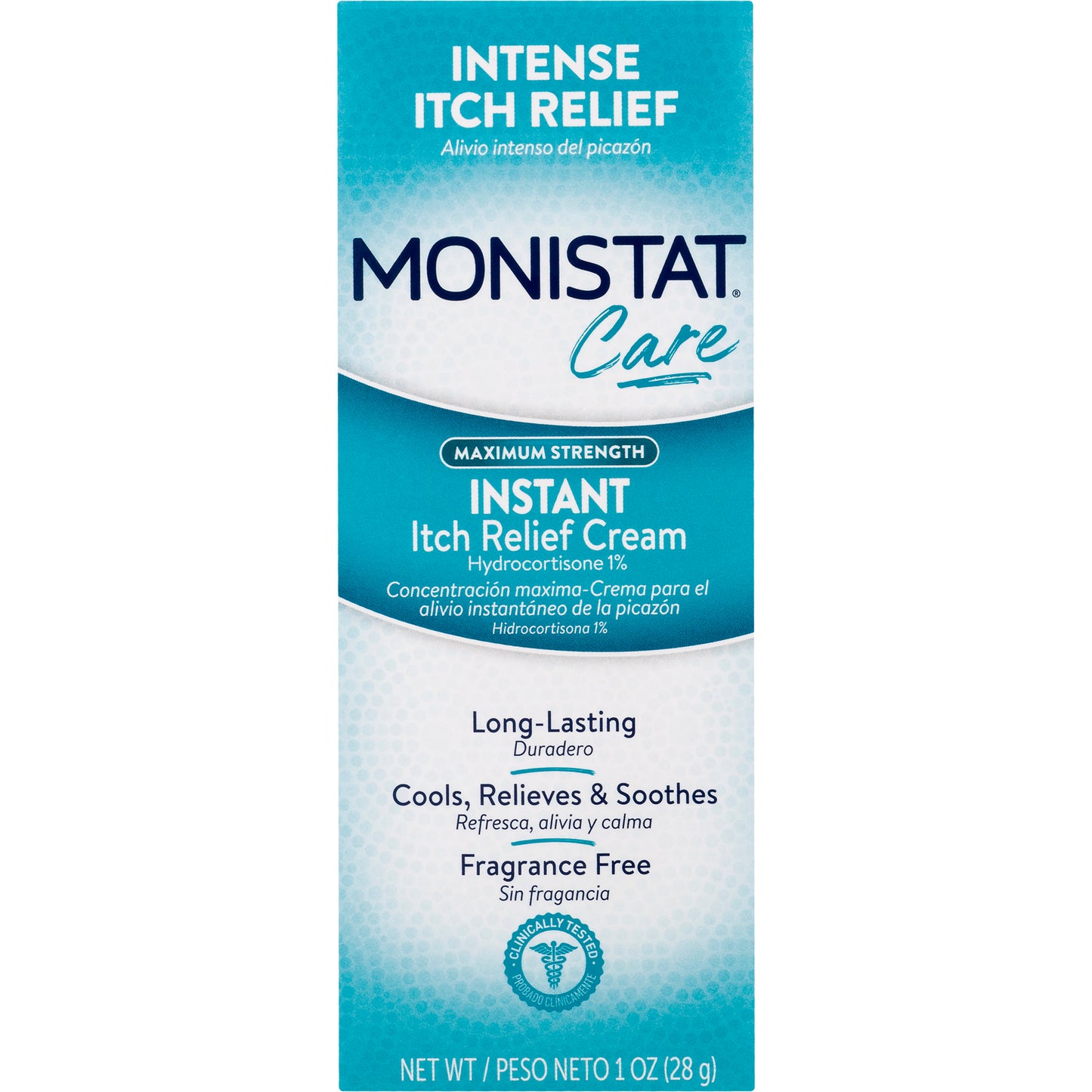 MONISTAT SOOTHING CARE ITCH RELIEF CREAM 1 OZ