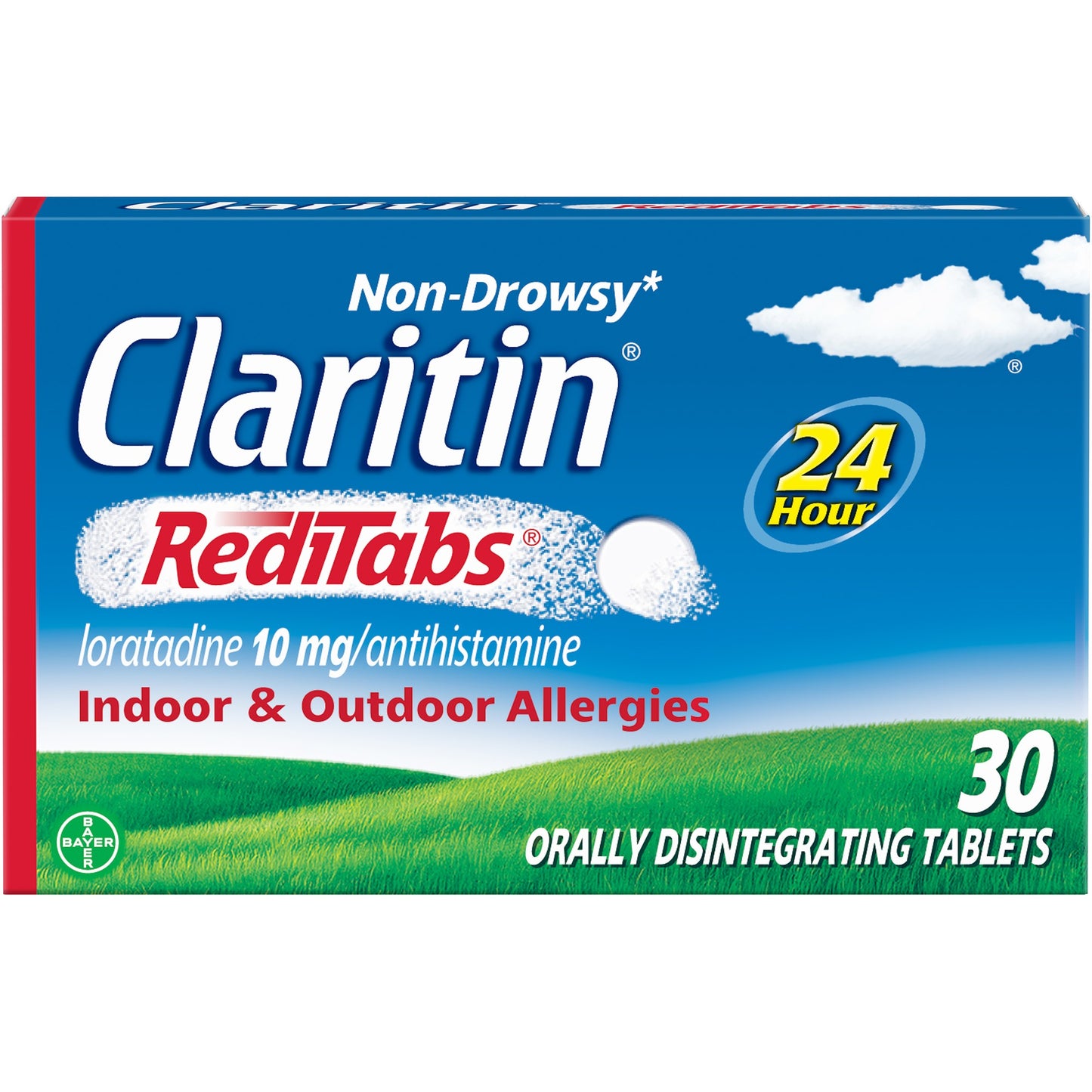CLARITIN ALLERGY 24 HR REDITAB 30