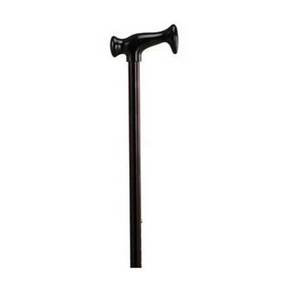 CANE ALUM T-HANDLE BLACK