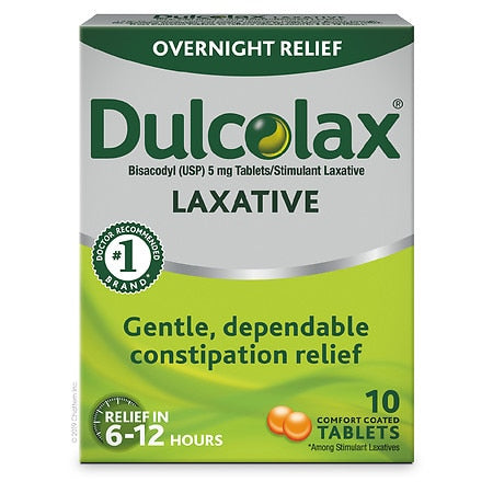 DULCOLAX STIMULANT TAB 5 MG 10