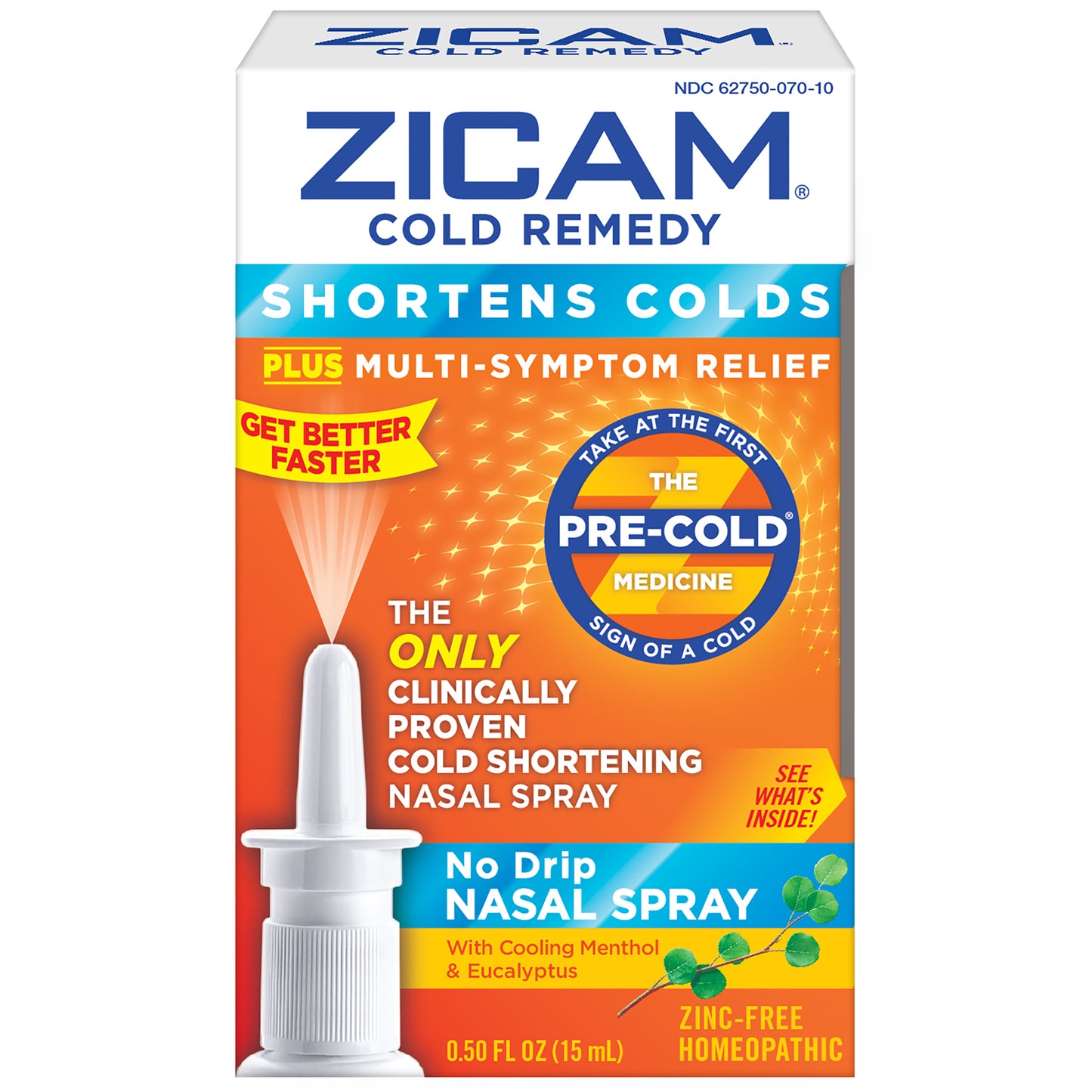 ZICAM COLD REMEDY NASAL SPRAY 0.5 OZ