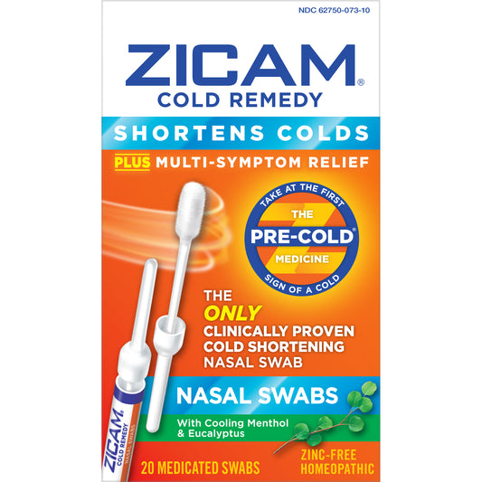 ZICAM COLD REMEDY NASAL SWABS 20