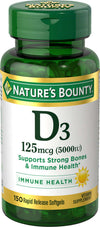 VIT D3 SOFTGEL 5000 IU MAX STR 150 NB 19377