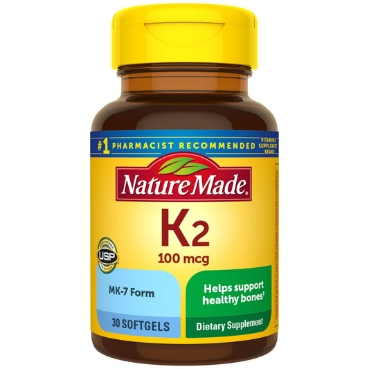 VITAMIN K-2 SOFTGEL 100 MCG 30 NM 2882