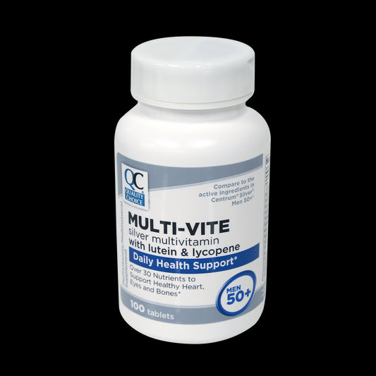 QC MULTI-VITAMIN MEN 50+ TAB 100