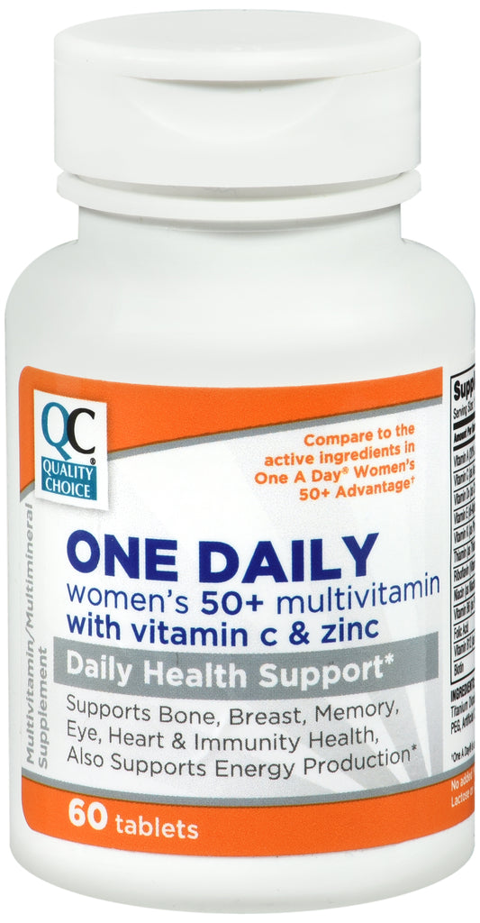 QC ONE DAILY WOMEN 50+ TAB 60