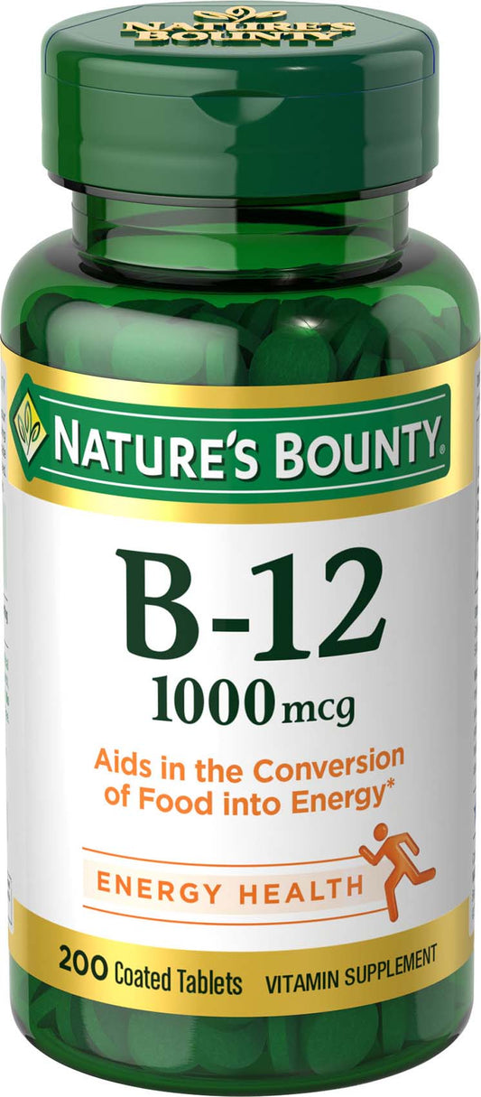 VIT B-12 TAB 1000 MG VALUE SIZE 200 NB