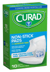 CURAD TELFA PAD NONSTICK W/ADH ST 2 X 3" (10)
