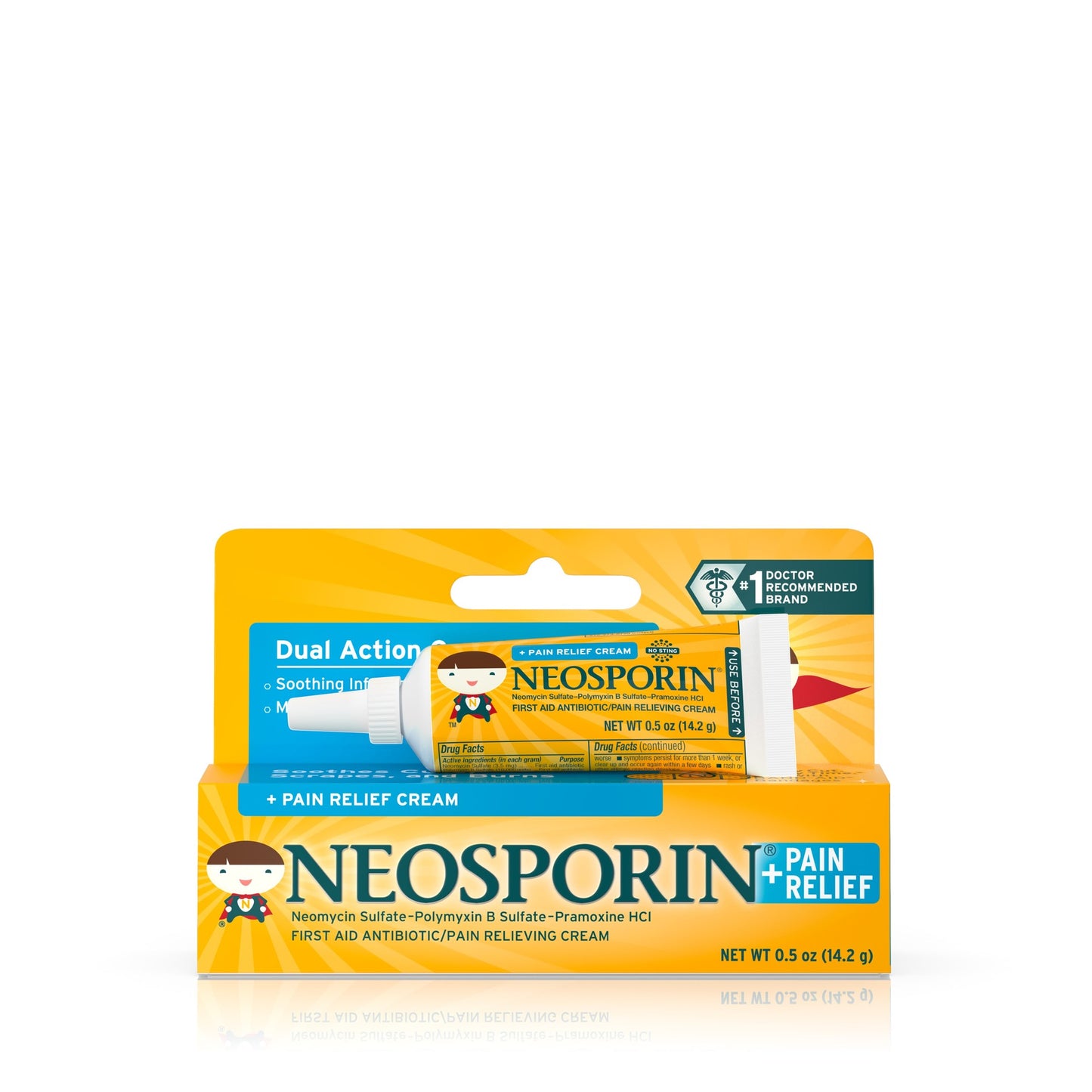 NEOSPORIN KIDS + PAIN RELIEF CREAM .5 OZ