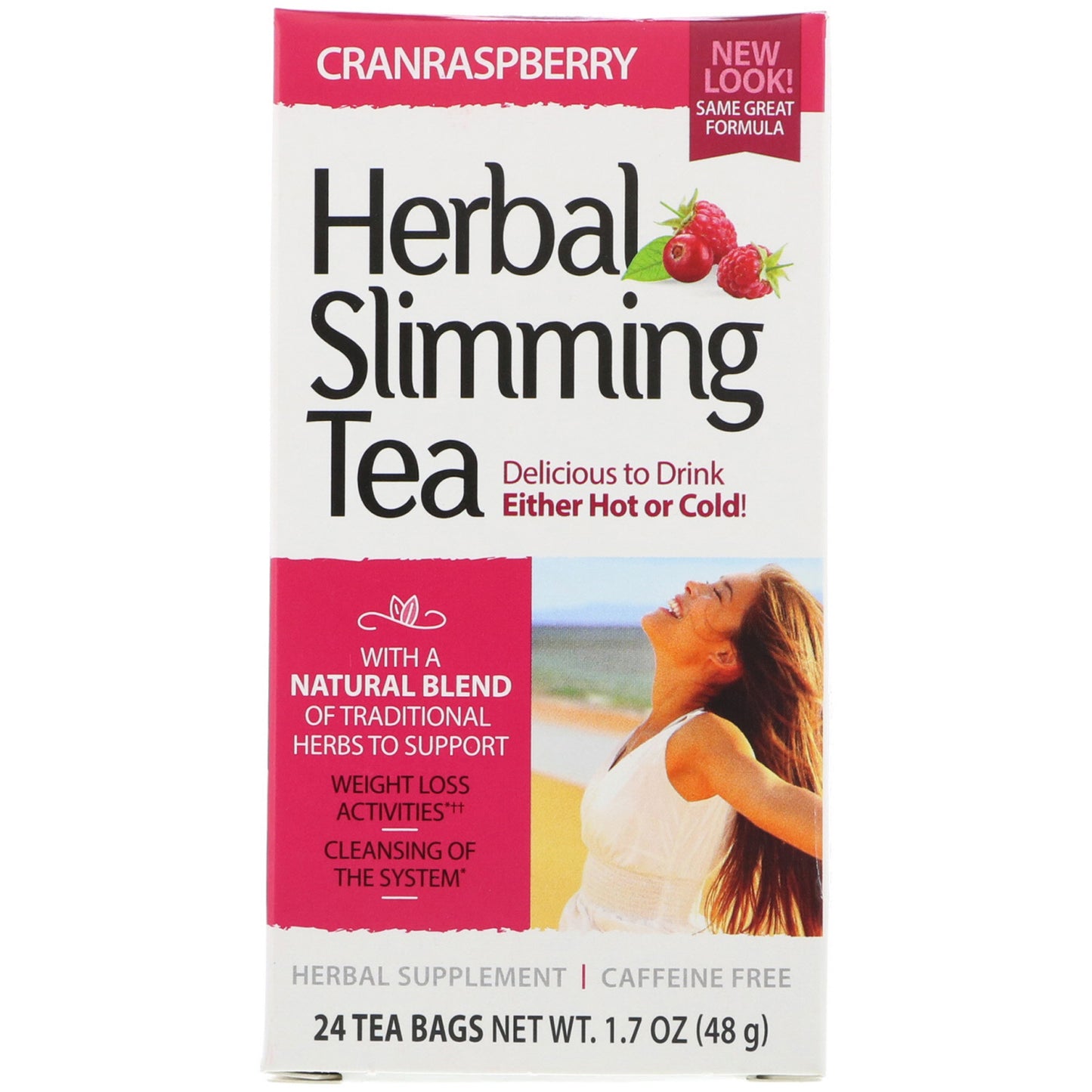 SLIMMING TEA CRAN-RASPBERRY 24
