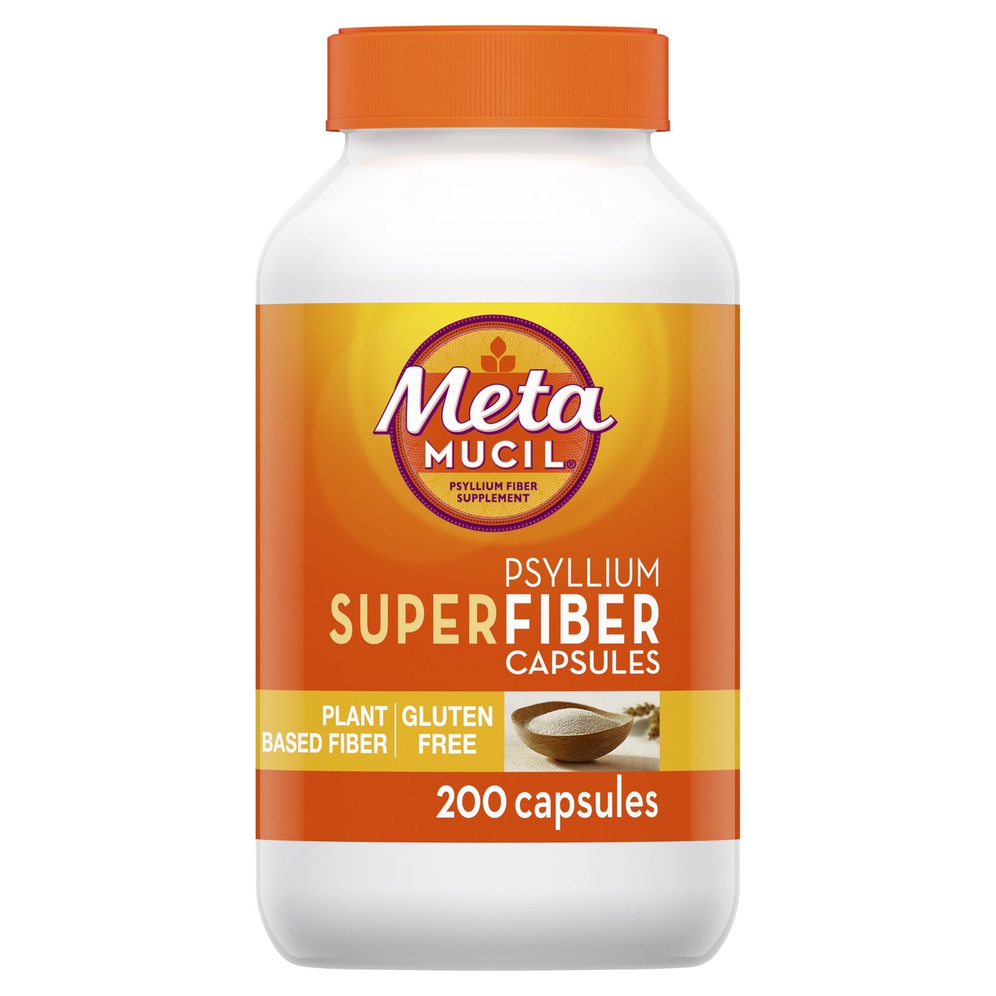 METAMUCIL PSYLLIUM FIBER CAP 200