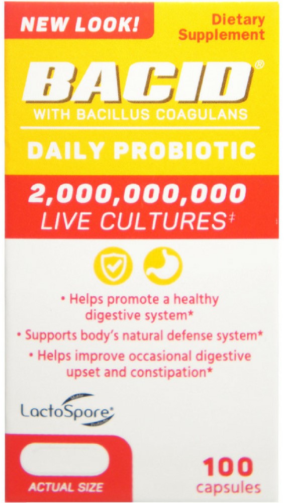 BACID PROBIOTIC TAB 100