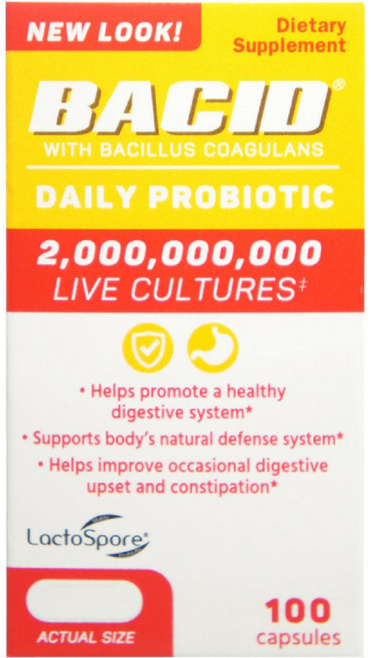 BACID PROBIOTIC TAB 100