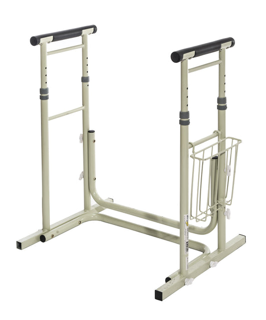 TOILET SAFETY FRAME STAND HEIGHT ADJUSTABLE