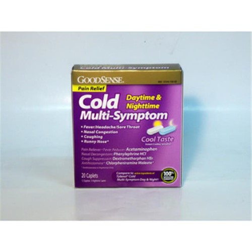 GS COLD MULTI SYMPTOM PAIN REL D/N CAPLET 20