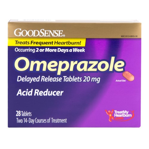 GS OMEPRAZOLE DR TAB 20 MG 28