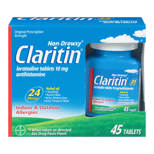 CLARITIN ALLERGY 24 HR TAB 10 MG 45
