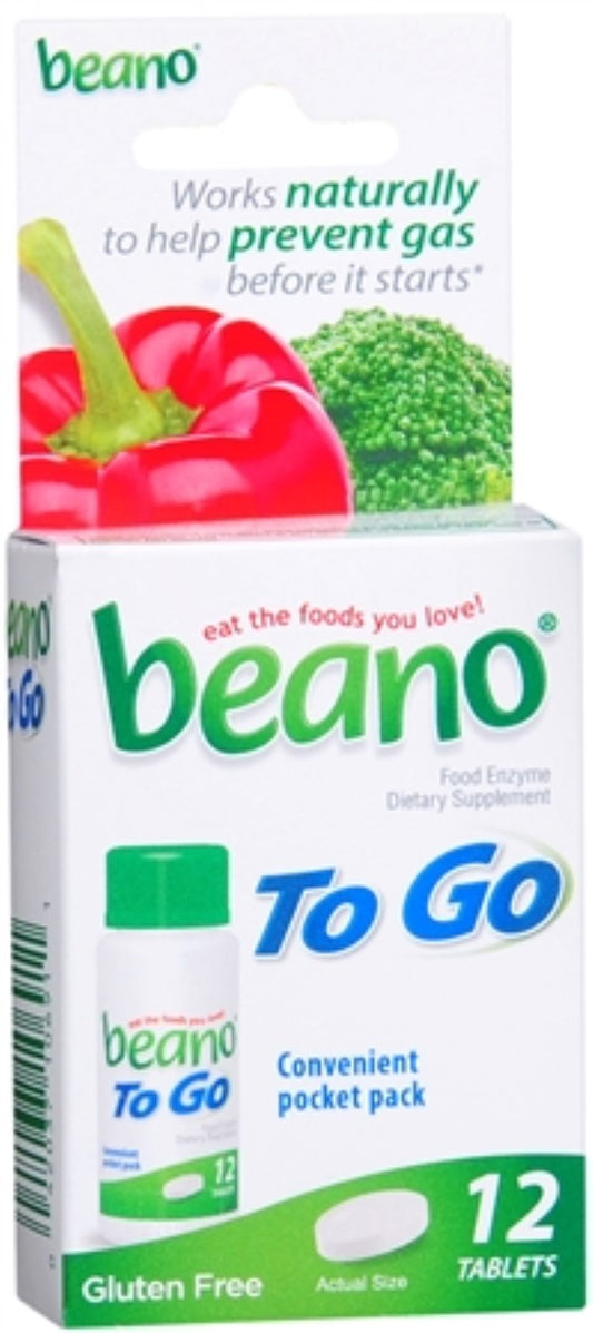 BEANO ENZYME TAB TO-GO 12