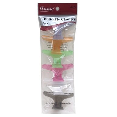 ANNIE BUTTERFLY CLAMPS 6 #3179