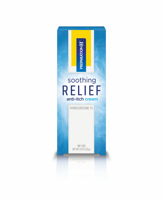 PREPARATION H HYDROCORTISONE 1% CREAM 0.9 OZ