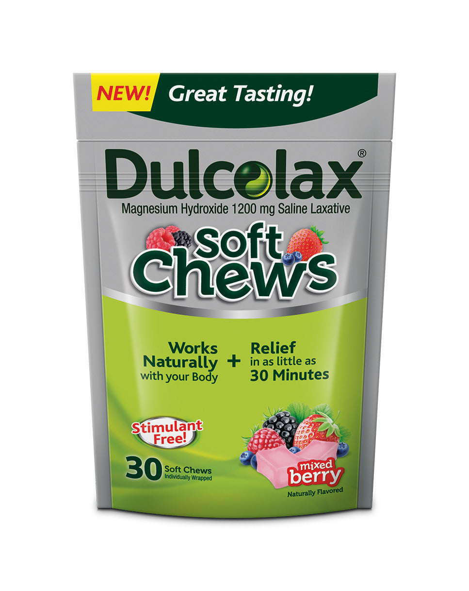 DULCOLAX SOFTCHEW ASSORTED BERRY 30