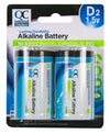 ER BATTERY ENERGIZER ALKALINE D #E95BP-2