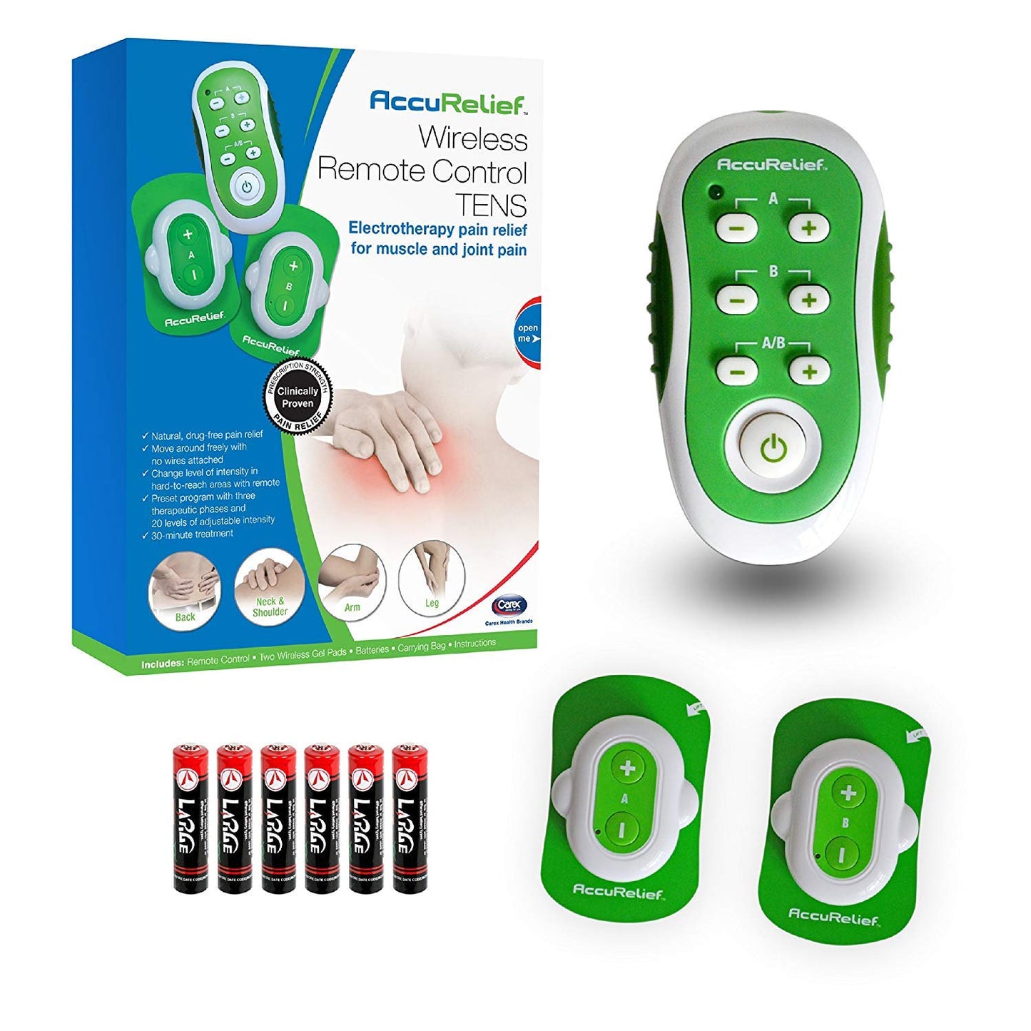 TENS UNIT WIRELESS REMOTE OTC ACCU RELIEF