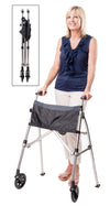 WALKER WHEELED EZ FOLD N GO BLACK