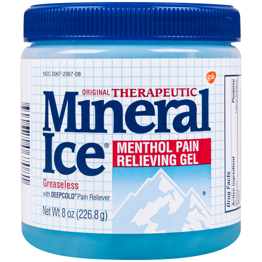 MINERAL ICE THERAPEUTIC GEL 8 OZ
