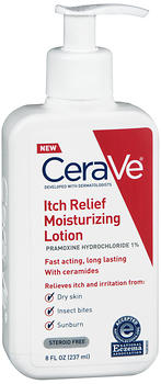 CERAVE ITCH RELIEF MOISTURIZING LOTION 8 OZ