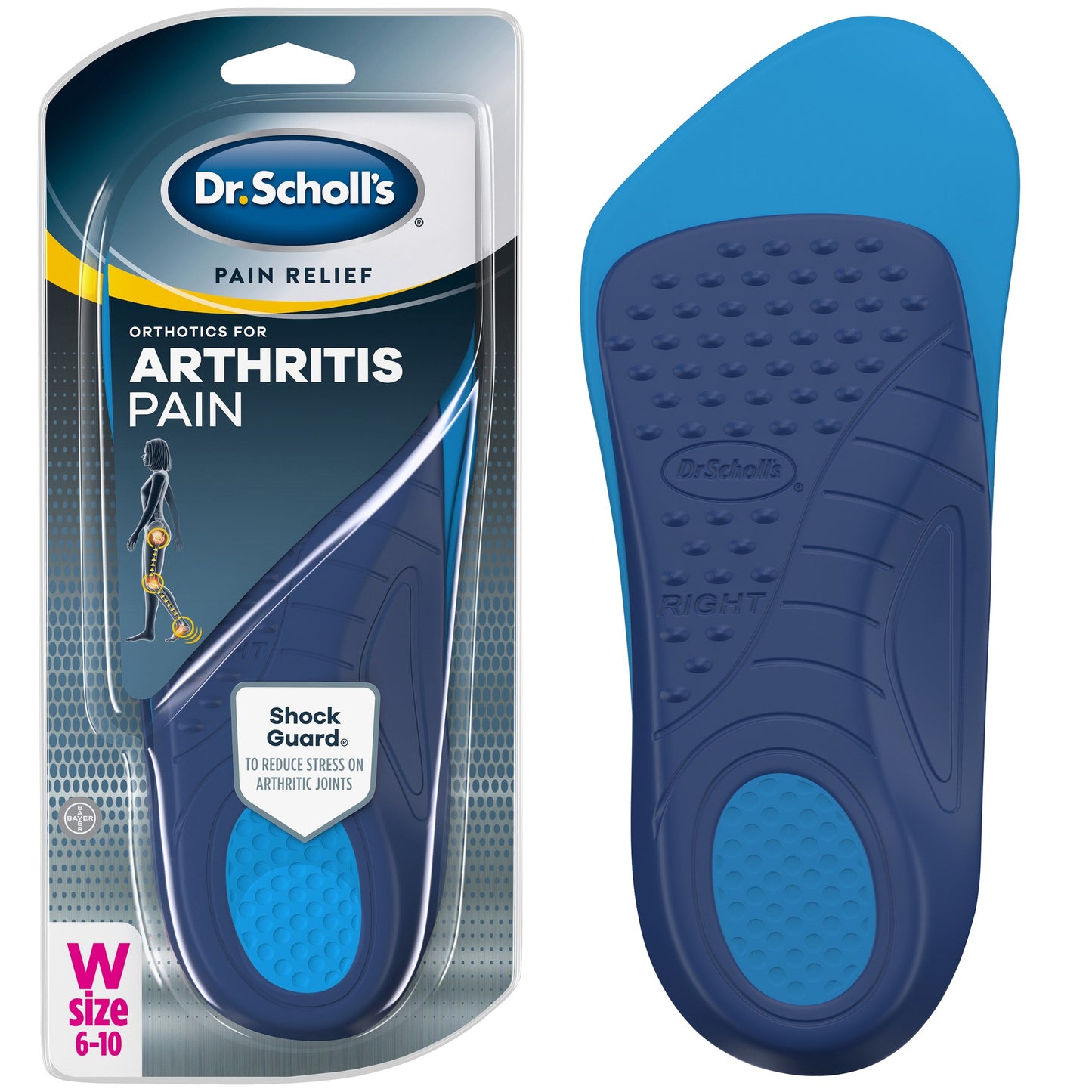 DR SCHOLLS PAIN REL ORTHOTIC ARTHRITIS WOM PR