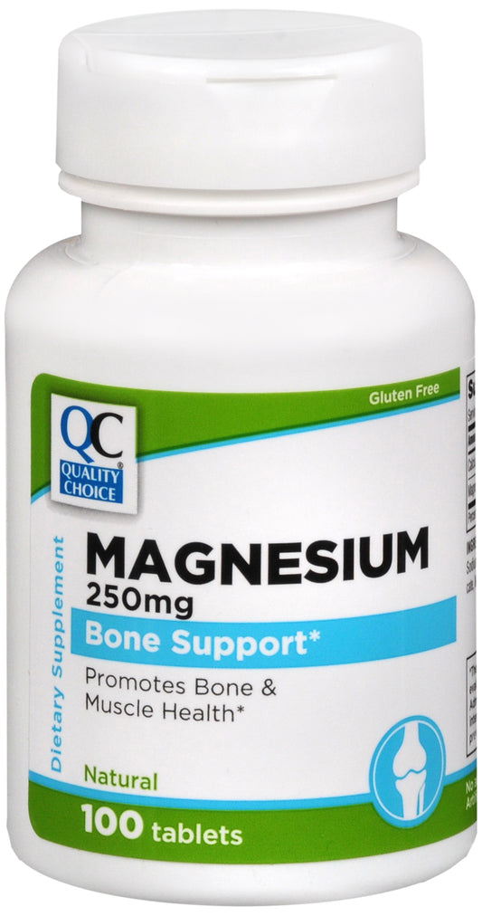 QC MAGNESIUM TAB 250 MG 100