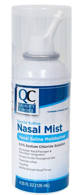 QC SALINE STERILE NASAL MIST 4.25 OZ