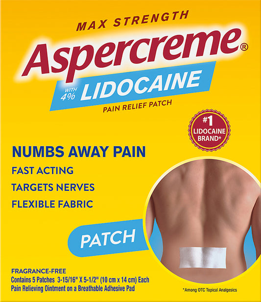ASPERCREME W/LIDOCAINE PATCH 6