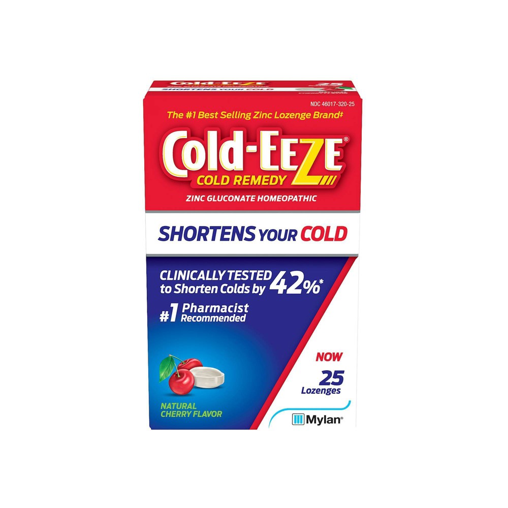 COLD-EEZE NATURAL CHERRY LOZENGE 25
