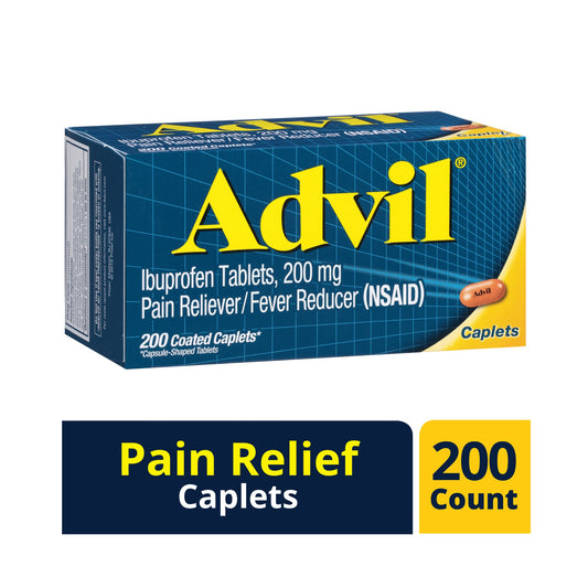 ADVIL CAPLET REG STRENGTH 200 MG 200
