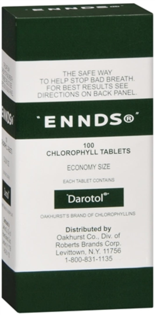 ENNDS CHLOROPHYLL TAB 100 CT