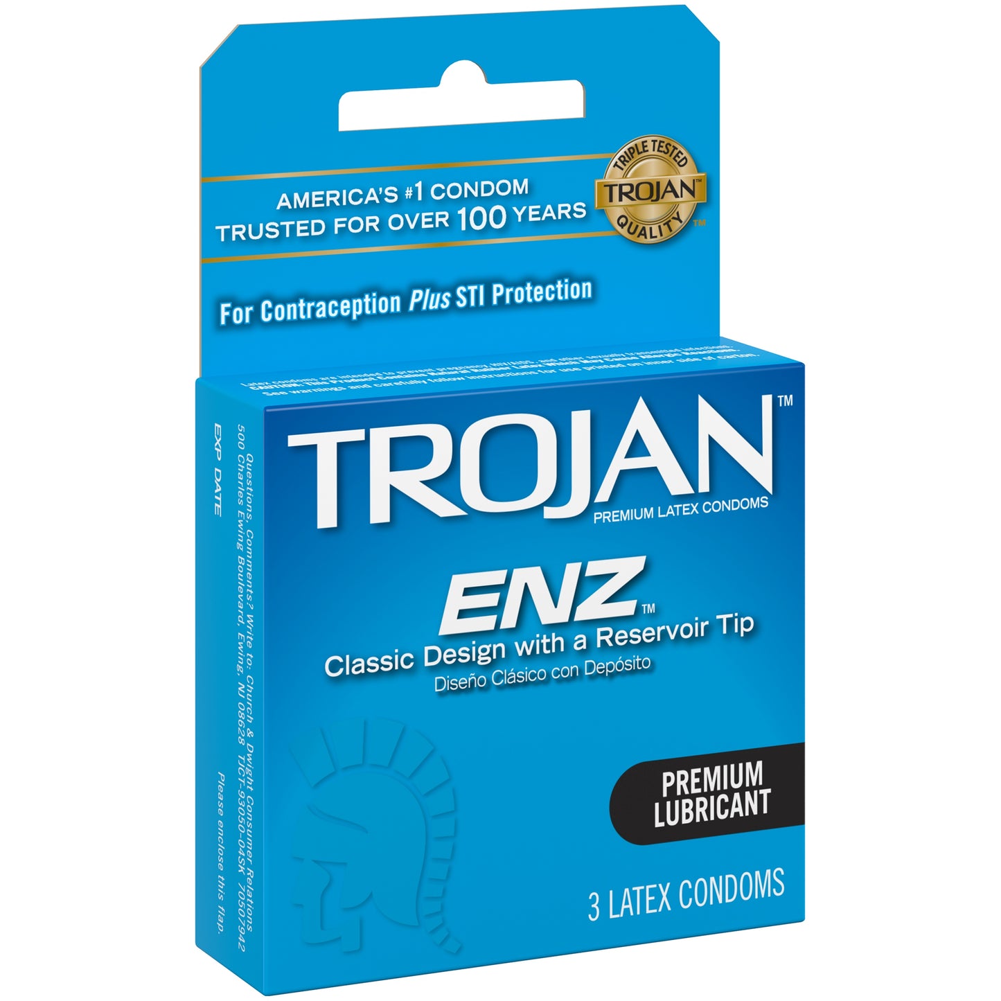 TROJAN ENZ LUBRICATED FOIL 3